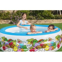 Felfújható kerek medence 196 cm x 53 cm Bestway 51122