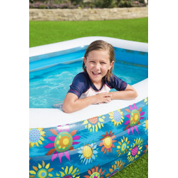 Felfújható medence virágok 305 x 183 x 56 cm Bestway 54121