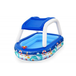 Felfújható medence tetővel 213 x 155 x 132 cm Bestway 54370