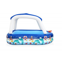 Felfújható medence tetővel 213 x 155 x 132 cm Bestway 54370