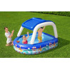 Felfújható medence tetővel 213 x 155 x 132 cm Bestway 54370