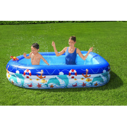 Felfújható medence tetővel 213 x 155 x 132 cm Bestway 54370