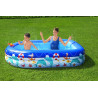 Felfújható medence tetővel 213 x 155 x 132 cm Bestway 54370