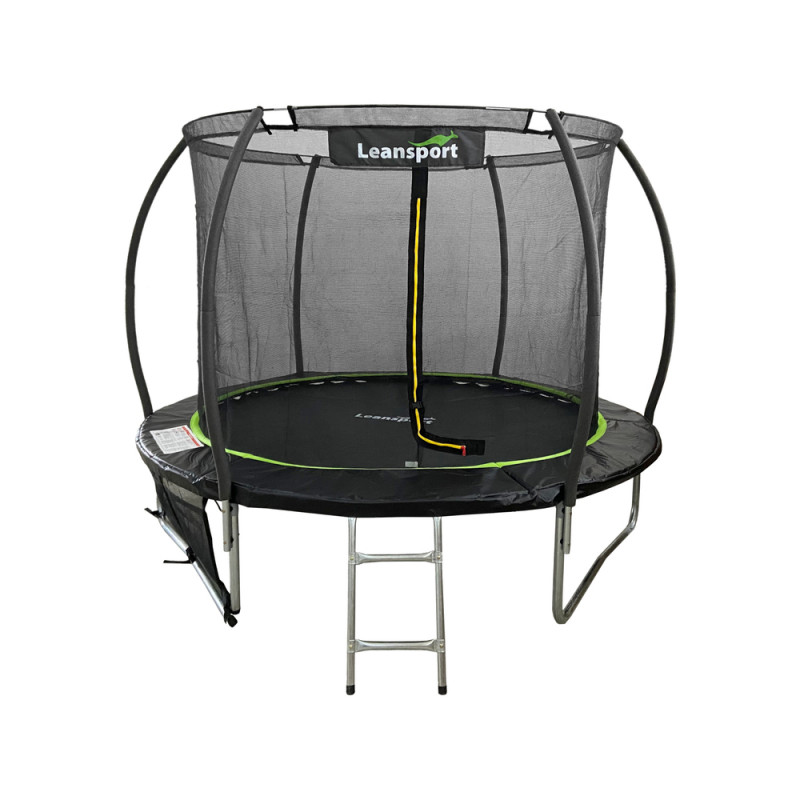 Trambulin LEAN Sport Max 6 láb fekete-zöld