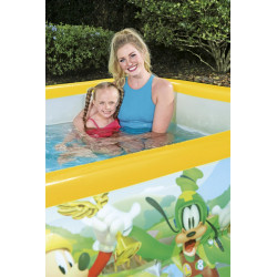Mickey Mouse felfújható medence 262 x 175 x 51 cm Bestway 91008