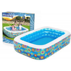 Felfújható medence virágok 229 x 152 x 56 cm Bestway 54120