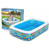Felfújható medence virágok 229 x 152 x 56 cm Bestway 54120