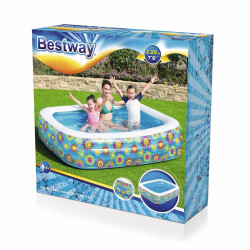 Felfújható medence virágok 229 x 152 x 56 cm Bestway 54120