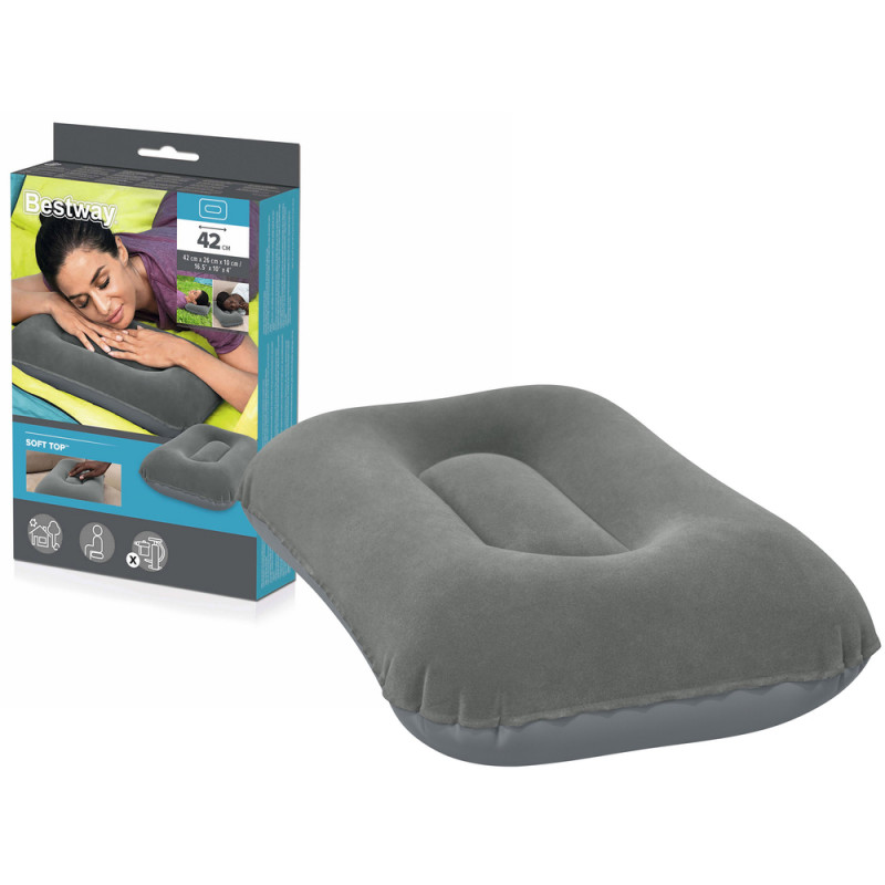 Bestway felfújható velúr párna 67121