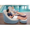Bestway 75053 felfújható fotel lábtartóval 122 x 94 x 81 cm