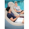 Bestway 75053 felfújható fotel lábtartóval 122 x 94 x 81 cm