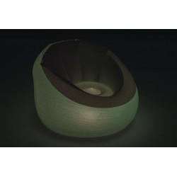 Bestway 75086 felfújható megvilágított karosszék 102 x 97 x 71 cm
