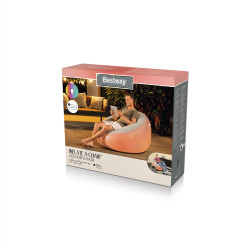 Bestway 75086 felfújható megvilágított karosszék 102 x 97 x 71 cm