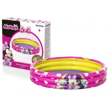 Minnie Mouse felfújható medence gyerekeknek 122 x 25 cm Bestway 91079