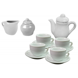 Kreatív teáskészlet DIY festékporcelán