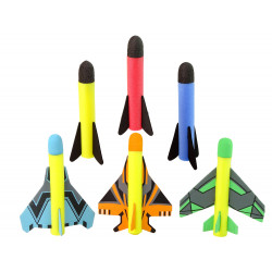 Foam Rocket Catapult Pump Launcher játék