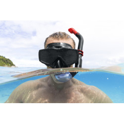 Búvármaszk Snorkel Black Bestway 24071