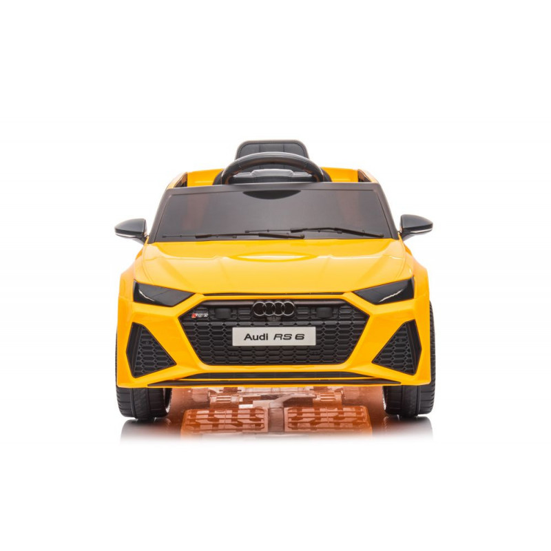 Electric Ride On Car Audi RS6 BRD-2118 Sárga