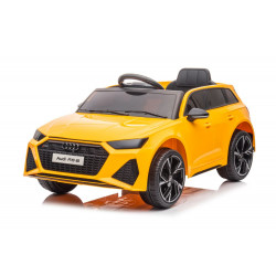 Electric Ride On Car Audi RS6 BRD-2118 Sárga
