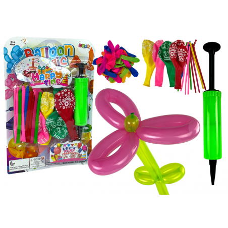 Balloon modellező szivattyú party készlet