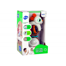 Sensory Baby Rattle Rabbit Stand szívókorong