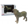 Wolf szürke állatfigura készlet