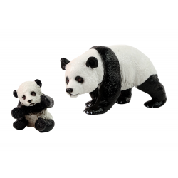 2 db pandafigurát tartalmazó készlet fiatal pandával a World Series-ből