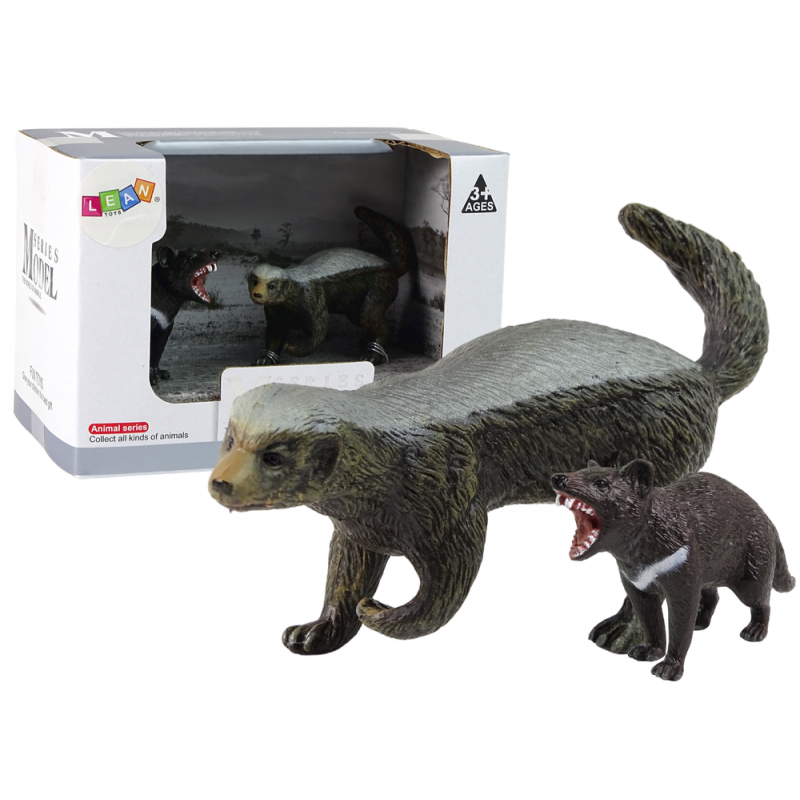 2 db-os figura készlet: Mézevő Ratel és Tasmán ördög 2 db-os figura készlet: Mézevő Ratel és Tasmán ördög
