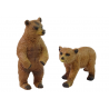 2 db figurás készlet Barnamedve kölyökkel Forest Animals sorozat