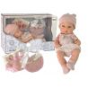 Sweet Baby Doll pulóver sapka rózsaszín 30cm