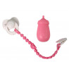 Baby Doll Sound cumi előke Pink White Cloud pizsama