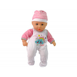 Baby Doll Sound cumi előke Pink White Cloud pizsama