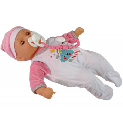 Baby Doll Sound cumi előke Pink White Cloud pizsama