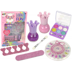 Sminkkészlet Happy Lama Minden, amire egy kis hölgynek szüksége van LAMMA FUN