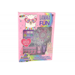 Sminkkészlet Happy Lama Minden, amire egy kis hölgynek szüksége van LAMMA FUN