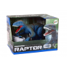 Távirányítós Dinosaur Velociraptor hang üvöltő kék
