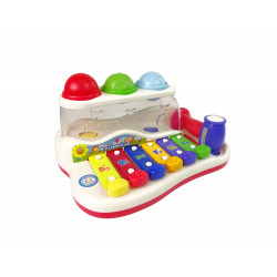 Oktatási cimbalom toddler Hammer színes golyókhoz
