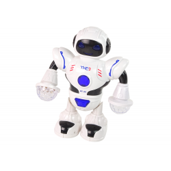 Táncoló Interaktív Robot Tánczene Villogó LED-ek