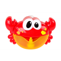Fürdőjáték szappanbuborék generátor Red Crab