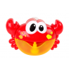 Fürdőjáték szappanbuborék generátor Red Crab