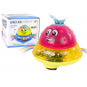 Water Ball UFO diódák Happy Music Pink