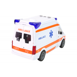 Interaktív Ambulance + Hordágy Fény és hanghatások! Ajtók nyitása