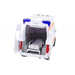 Interaktív Ambulance + Hordágy Fény és hanghatások! Ajtók nyitása