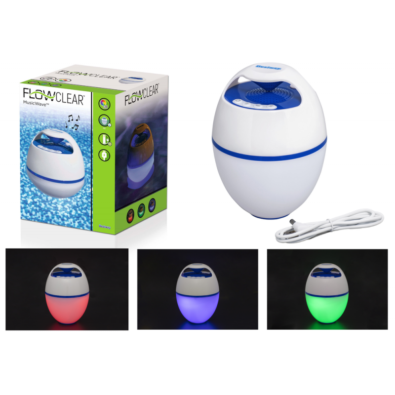 Lebegő Bluetooth LED hangszóró Bestway 58700