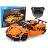 Építőelemek Porsche Orange Sports Car 421 Elements