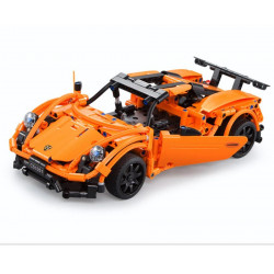 Építőelemek Porsche Orange Sports Car 421 Elements