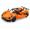 Építőelemek Porsche Orange Sports Car 421 Elements