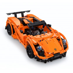 Építőelemek Porsche Orange Sports Car 421 Elements
