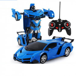 Auto Robot Transformer + Távirányító Deformed Car 2in1 Multifunctional Blue
