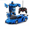 Auto Robot Transformer + Távirányító Deformed Car 2in1 Multifunctional Blue